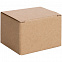 Коробка для кружки Stocky, крафт с логотипом в Белгороде заказать по выгодной цене в кибермаркете AvroraStore
