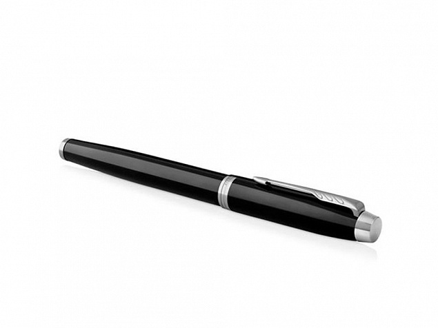Ручка Parker роллер «IM Core Black Chrome CT» с логотипом в Белгороде заказать по выгодной цене в кибермаркете AvroraStore