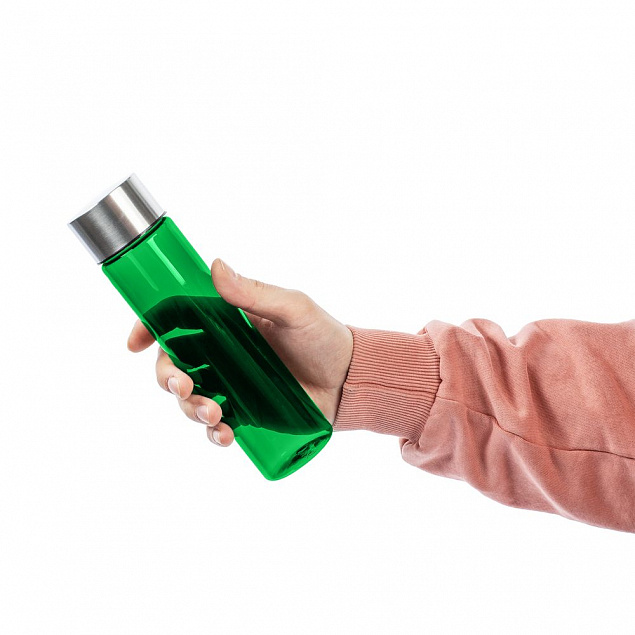 Бутылка для воды Misty, зеленая с логотипом в Белгороде заказать по выгодной цене в кибермаркете AvroraStore