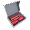 Набор Hot Box E2 grey (красный) с логотипом в Белгороде заказать по выгодной цене в кибермаркете AvroraStore