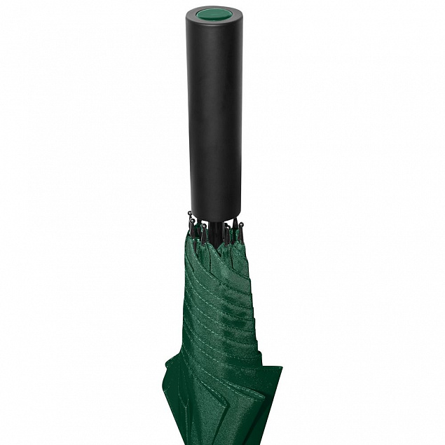 Зонт-трость Dublin, зеленый с логотипом в Белгороде заказать по выгодной цене в кибермаркете AvroraStore