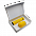 Набор Hot Box CS grey (желтый) с логотипом в Белгороде заказать по выгодной цене в кибермаркете AvroraStore