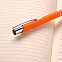 Шариковая ручка Alpha,  оранжевая с логотипом в Белгороде заказать по выгодной цене в кибермаркете AvroraStore