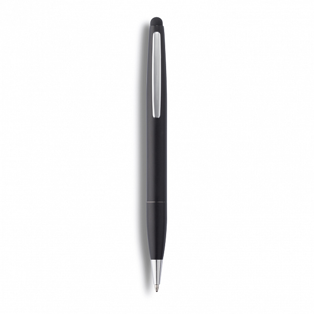 Ручка-стилус Touch 2 в 1, черный с логотипом в Белгороде заказать по выгодной цене в кибермаркете AvroraStore
