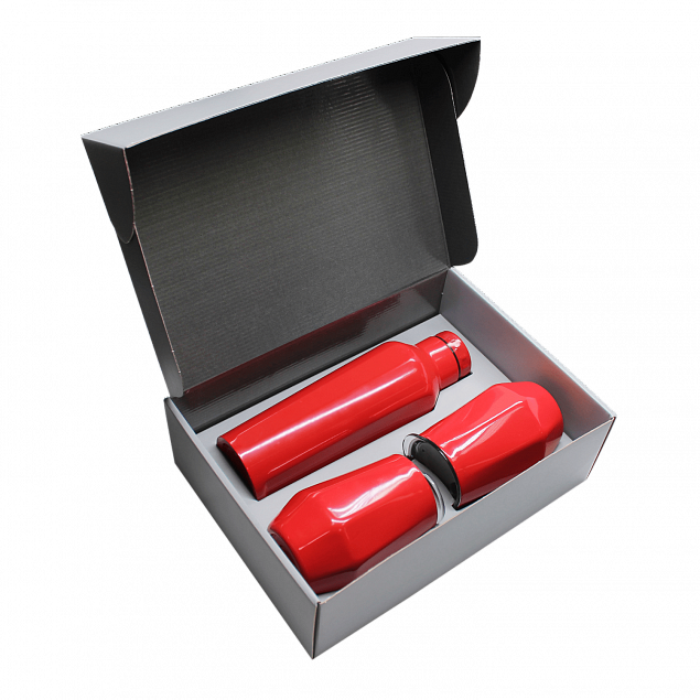 Набор Edge Box E2 grey (красный) с логотипом в Белгороде заказать по выгодной цене в кибермаркете AvroraStore