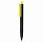 Черная ручка X3 Smooth Touch, желтый с логотипом в Белгороде заказать по выгодной цене в кибермаркете AvroraStore