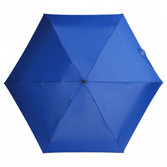Зонт складной Five, синий с логотипом в Белгороде заказать по выгодной цене в кибермаркете AvroraStore