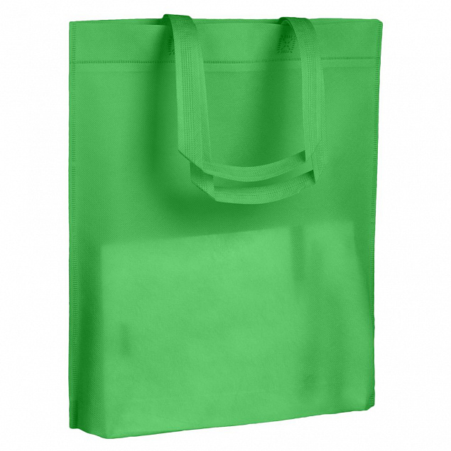 Сумка для покупок Span 70, зеленая с логотипом в Белгороде заказать по выгодной цене в кибермаркете AvroraStore