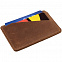Чехол для карточек inStream, коричневый с логотипом в Белгороде заказать по выгодной цене в кибермаркете AvroraStore