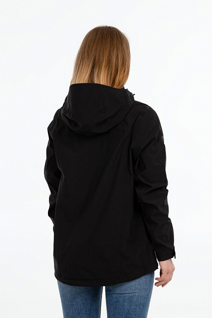 Куртка-трансформер женская Matrix, черная с красным с логотипом в Белгороде заказать по выгодной цене в кибермаркете AvroraStore