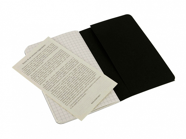 Записная книжка Moleskine Cahier, Pocket (в клетку), А6 с логотипом в Белгороде заказать по выгодной цене в кибермаркете AvroraStore