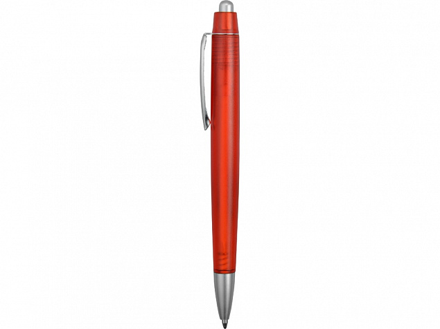 Ручка шариковая Albany, красный, синие чернила с логотипом в Белгороде заказать по выгодной цене в кибермаркете AvroraStore