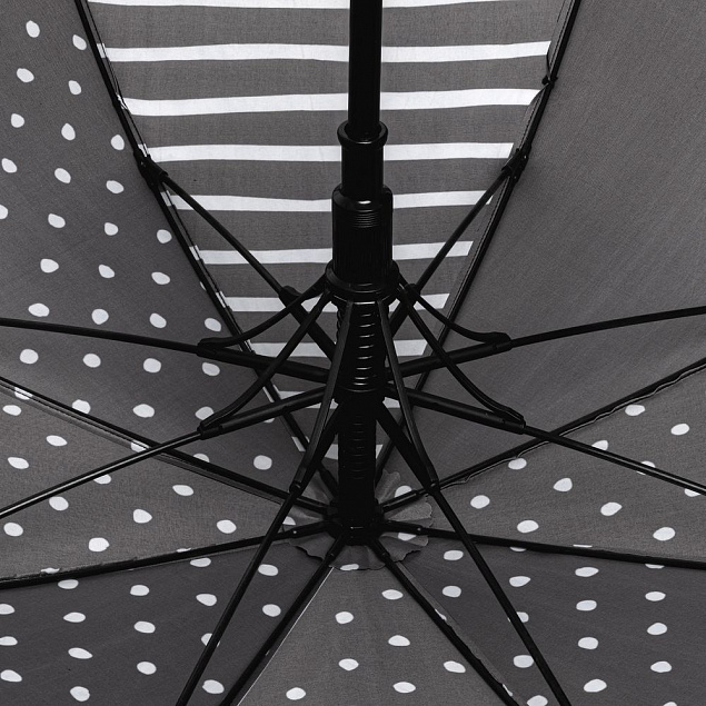 Зонт-трость Polka Dot с логотипом в Белгороде заказать по выгодной цене в кибермаркете AvroraStore