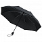 Зонт складной ARE-AOC, черный с логотипом в Белгороде заказать по выгодной цене в кибермаркете AvroraStore