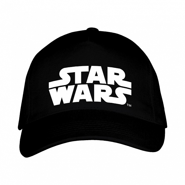 Бейсболка Star Wars, черная с логотипом в Белгороде заказать по выгодной цене в кибермаркете AvroraStore