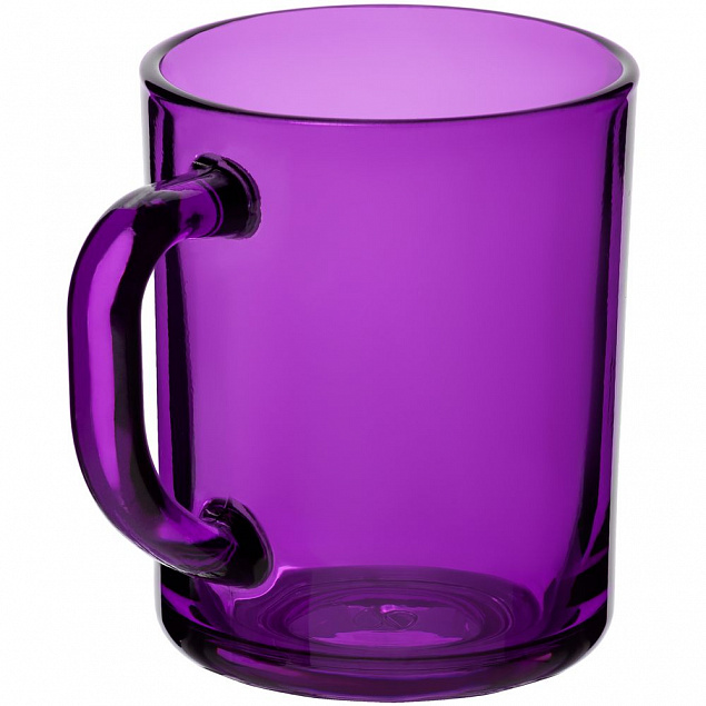 Кружка Enjoy, фиолетовая с логотипом в Белгороде заказать по выгодной цене в кибермаркете AvroraStore