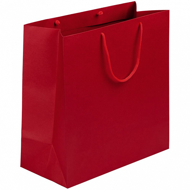 Пакет Porta, большой, красный с логотипом в Белгороде заказать по выгодной цене в кибермаркете AvroraStore