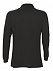 Рубашка поло мужская с длинным рукавом STAR 170, черная с логотипом в Белгороде заказать по выгодной цене в кибермаркете AvroraStore