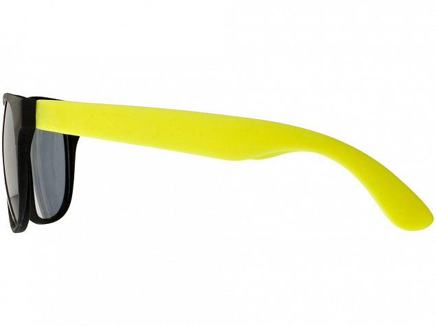 Очки солнцезащитные Retro, неоново-желтый с логотипом в Белгороде заказать по выгодной цене в кибермаркете AvroraStore