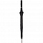 Зонт-трость Alu Golf AC, черный с логотипом в Белгороде заказать по выгодной цене в кибермаркете AvroraStore