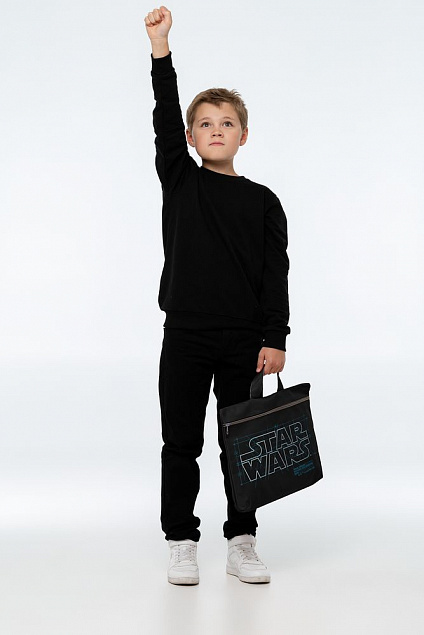 Сумка-папка Star Wars Final Design, черная с логотипом в Белгороде заказать по выгодной цене в кибермаркете AvroraStore