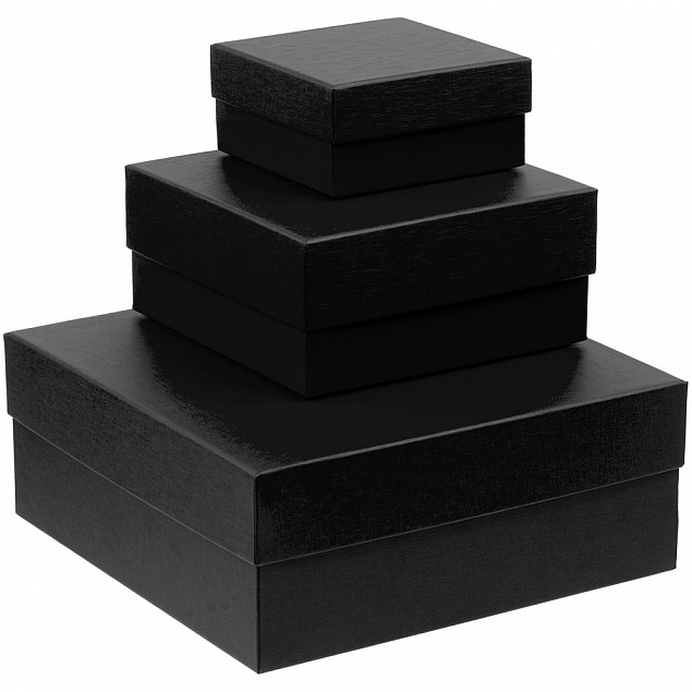 Коробка Emmet, большая, черная с логотипом в Белгороде заказать по выгодной цене в кибермаркете AvroraStore