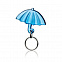 Брелок Rainy, синий с логотипом в Белгороде заказать по выгодной цене в кибермаркете AvroraStore