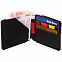 Портмоне Arrival, черное с красным с логотипом в Белгороде заказать по выгодной цене в кибермаркете AvroraStore