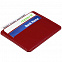 Чехол для карточек Nebraska, красный с логотипом в Белгороде заказать по выгодной цене в кибермаркете AvroraStore