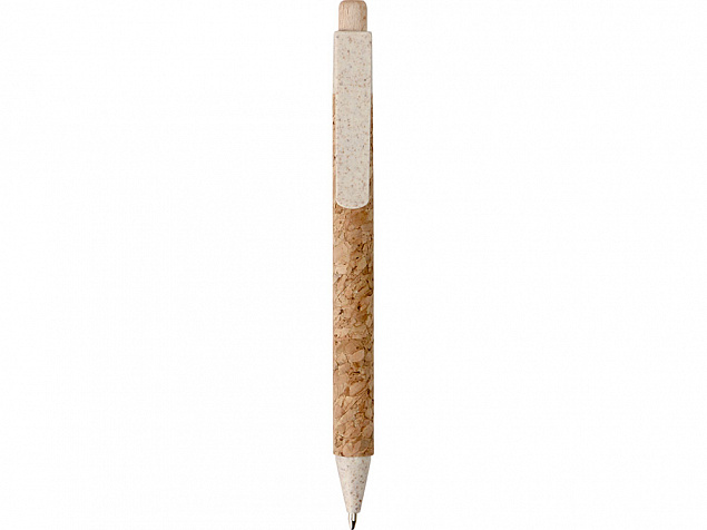 Ручка из пробки и переработанной пшеницы шариковая «Mira» с логотипом в Белгороде заказать по выгодной цене в кибермаркете AvroraStore