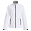 Куртка софтшелл женская TRIAL LADY, белая с логотипом в Белгороде заказать по выгодной цене в кибермаркете AvroraStore