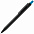 Ручка шариковая Chromatic, черная с синим с логотипом в Белгороде заказать по выгодной цене в кибермаркете AvroraStore