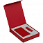 Коробка Latern для аккумулятора 5000 мАч и флешки, красная с логотипом в Белгороде заказать по выгодной цене в кибермаркете AvroraStore