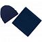 Шарф Real Talk, темно-синий с логотипом в Белгороде заказать по выгодной цене в кибермаркете AvroraStore
