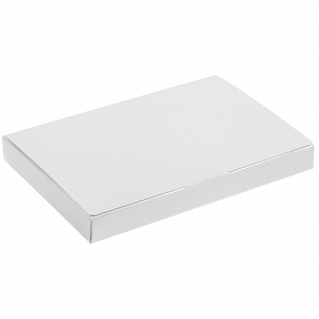 Коробка самосборная Flacky Slim, белая с логотипом в Белгороде заказать по выгодной цене в кибермаркете AvroraStore