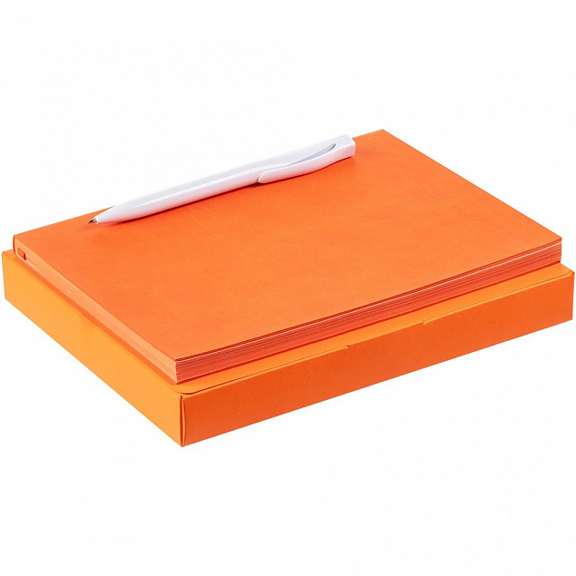 Набор Flat, оранжевый с логотипом в Белгороде заказать по выгодной цене в кибермаркете AvroraStore