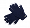Перчатки сенсорные DESPIL, полиэстер RPET,темно-синие с логотипом в Белгороде заказать по выгодной цене в кибермаркете AvroraStore