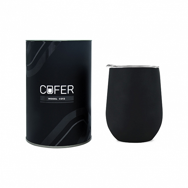 Набор Cofer Tube софт-тач CO12s black, черный  с логотипом в Белгороде заказать по выгодной цене в кибермаркете AvroraStore