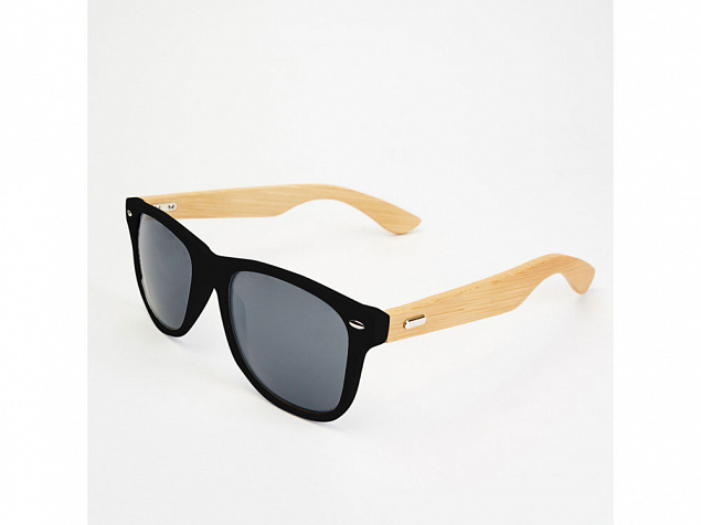 Солнцезащитные очки EDEN с дужками из натурального бамбука с логотипом в Белгороде заказать по выгодной цене в кибермаркете AvroraStore