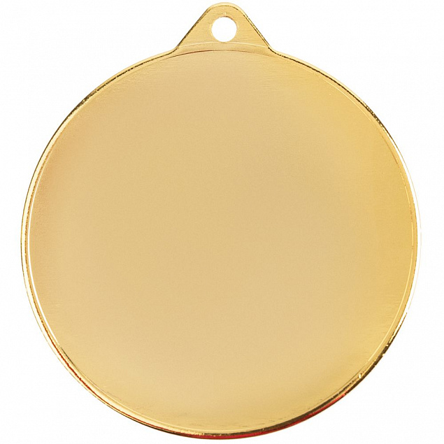 Медаль Regalia, большая, золотистая с логотипом в Белгороде заказать по выгодной цене в кибермаркете AvroraStore