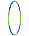 Обруч массажный Hula Hoop, сине-зеленый с логотипом в Белгороде заказать по выгодной цене в кибермаркете AvroraStore