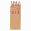 агаНабор цветных карандашей мини TINY,6 цветов с логотипом в Белгороде заказать по выгодной цене в кибермаркете AvroraStore