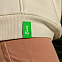 Лейбл тканевый Epsilon, S, зеленый неон с логотипом в Белгороде заказать по выгодной цене в кибермаркете AvroraStore