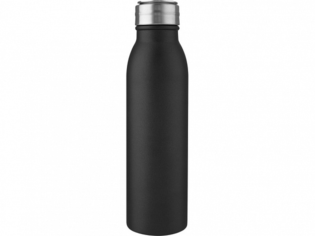Harper, спортивная бутылка из нержавеющей стали объемом 700 мл с металлической петлей, черный с логотипом в Белгороде заказать по выгодной цене в кибермаркете AvroraStore