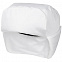 Шапка-ушанка Shelter, белая с логотипом в Белгороде заказать по выгодной цене в кибермаркете AvroraStore