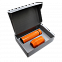 Набор Hot Box E grey (оранжевый) с логотипом в Белгороде заказать по выгодной цене в кибермаркете AvroraStore