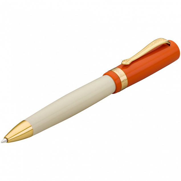 Ручка шариковая Student 70`s Soul, оранжевая с логотипом в Белгороде заказать по выгодной цене в кибермаркете AvroraStore