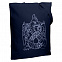 Холщовая сумка «Кетцалькоатль», темно-синяя с логотипом в Белгороде заказать по выгодной цене в кибермаркете AvroraStore