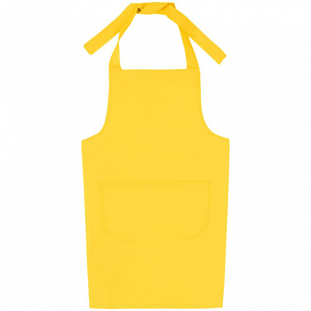 Фартук Neat, желтый с логотипом в Белгороде заказать по выгодной цене в кибермаркете AvroraStore