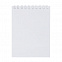 Блокнот Bonn Soft Touch, S, белый с логотипом в Белгороде заказать по выгодной цене в кибермаркете AvroraStore